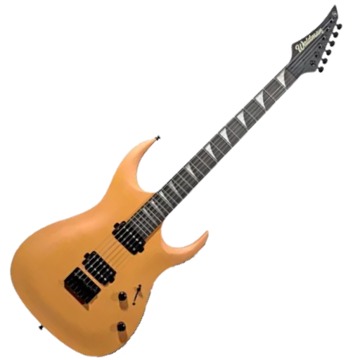 Guitarra Waldman WGAR441X ORS Orange Satin com Captadores WLD Custom HH C/ Bag