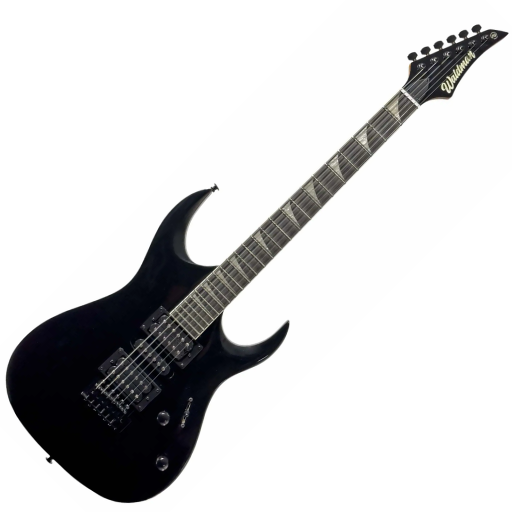Guitarra Waldman WIG170X BK Black com Captadores WLD HSH e Tremolo Vintage