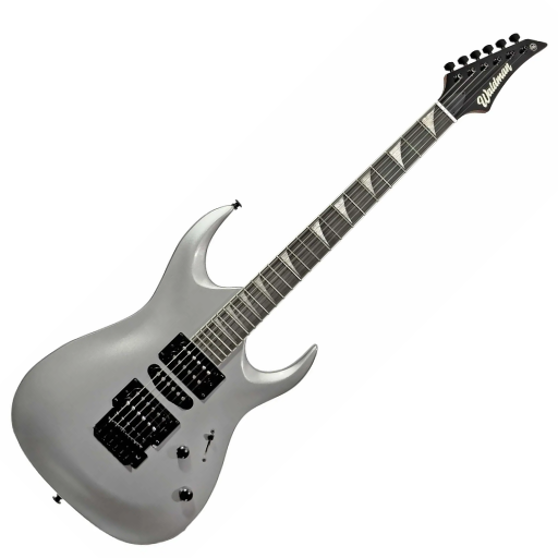 Guitarra Waldman WIG170X GP Gray com Captadores WLD HSH e Tremolo Vintage