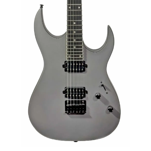 Guitarra Waldman WIGR231X GPS Gray com Captadores WLD HH e Headstock Reverso