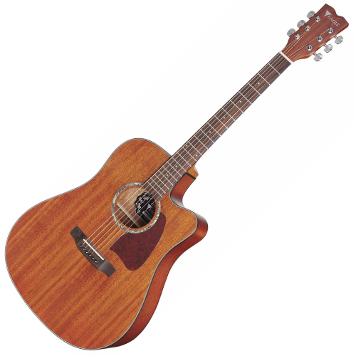 Violão Eletroacústico Eagle Folk EMD 660 STNT Natural Acetinado com Sistema TruVibe e Bag Deluxe