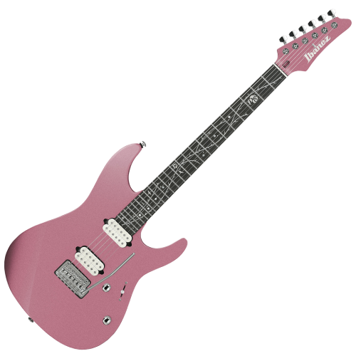 Guitarra Ibanez TOD10-MM Tim Henson Signature Premium Metallic Mauve com Fishman Fluence e Bag