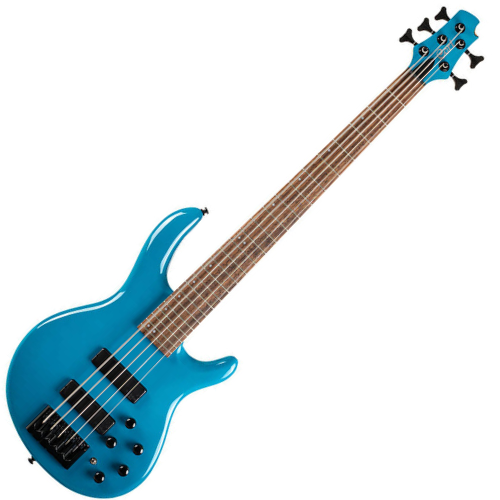 Contrabaixo Cort C5 Deluxe CBL 5 Cordas com Captadores Bartolini MK-1 e MetalCraft M5.