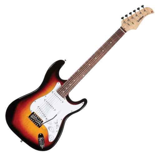 Guitarra Waldman ST-111 2TS Two Tone Sunburst com Captadores Single Coil e Braço Ultra-Slim