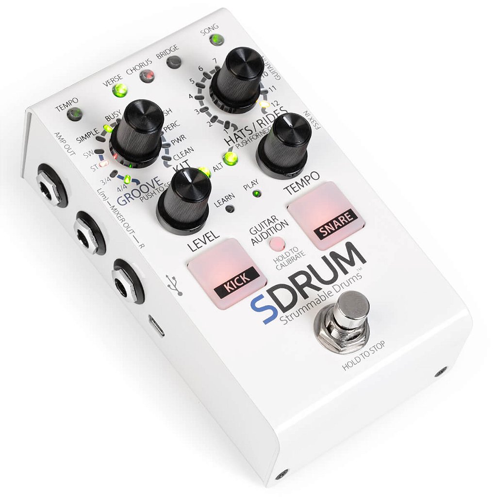 Pedal DigiTech SDRUM-V-04 Premium Com Fonte