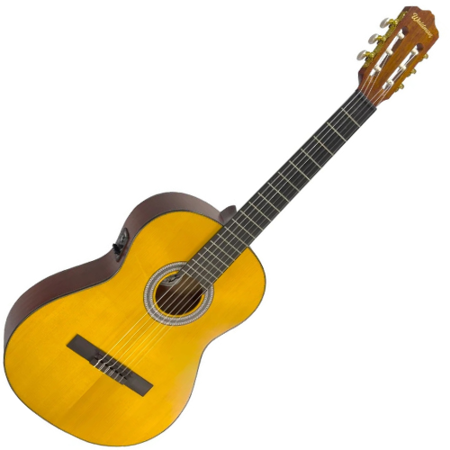 Violão Eletroacústico Waldman CLEX-1000 Yellow Satin Tampo Maciço