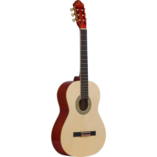 Kit Violão Harmonics GNA-111 Natural Clássico Acústico Nylon com Tampo em Linden