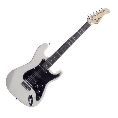 Guitarra Elétrica Waldman ST-211 SV Strato Silver HSS com Humbucker
