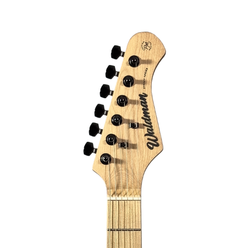 Guitarra Waldman ST-441X AWS/B Arctic White Sunburst/Black com Corpo Hardwood e Captadores Single Coil Hi-Gain