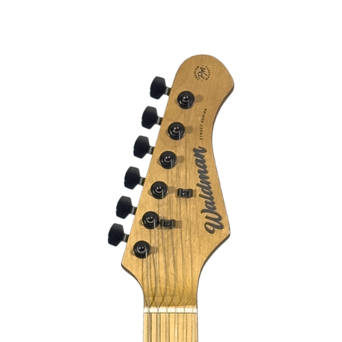 Guitarra Waldman ST-441X GMS/B Gun Metal Satin Premium com Technical Wood e Bag