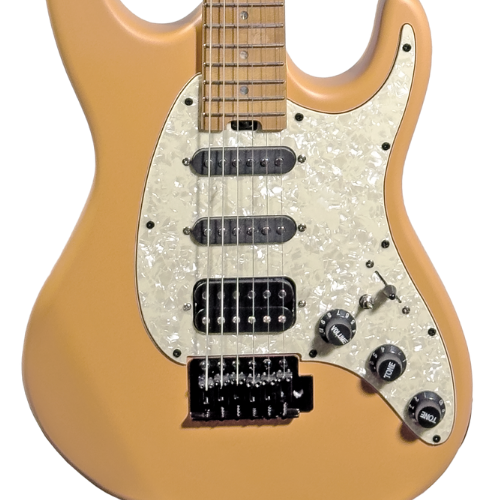 Guitarra Waldman ST-441X ORS/B Orange Satin Premium com Technical Wood e Bag