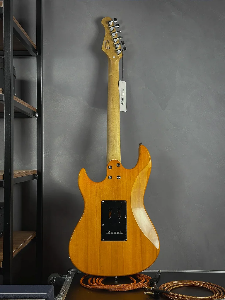 Guitarra Waldman ST-511F FOR Strato Forest Green com Tampo Flamed Maple HSS