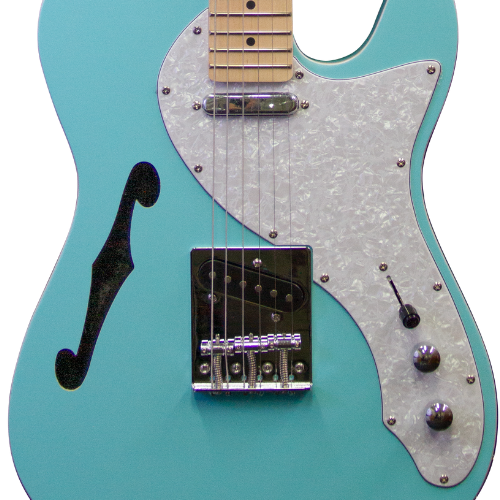 Guitarra Waldman GTE-300 LB Lake Blue - Traditional Electric Series Professional