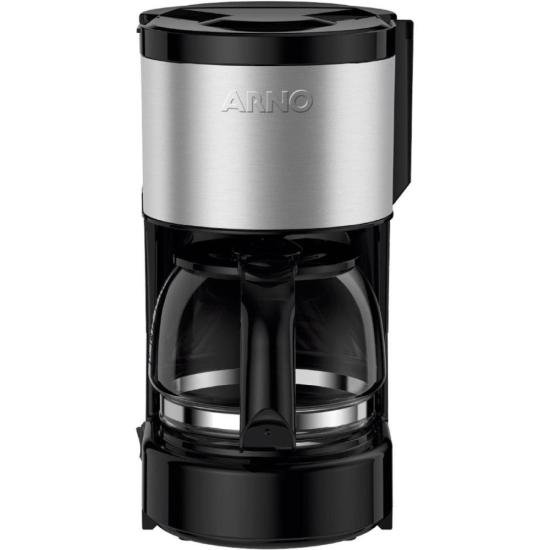 Cafeteira Elétrica Arno Perfectta Inox 600ml Jarra de Vidro 220V