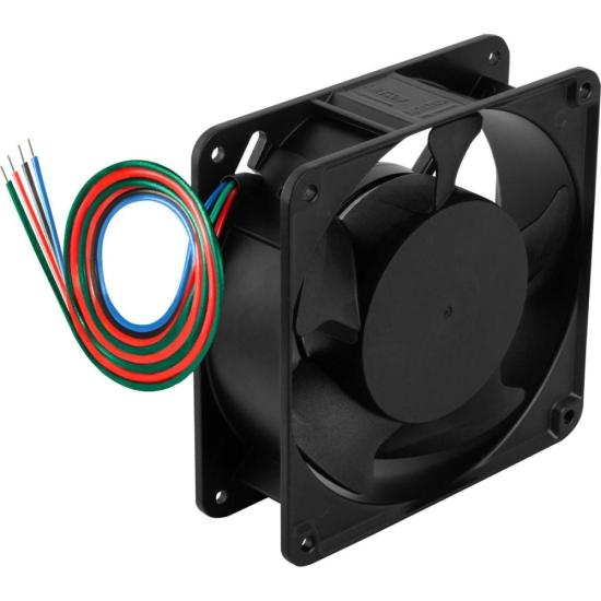 Microventilador Storm MVAC0001A 120X120X38mm 110/220Vac Preto