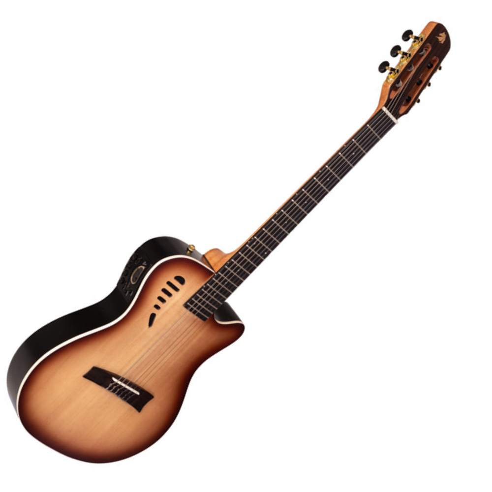 Violão Eletroacústico Marquês VN-11NBEQ Natural Sombra com Equalizador Ativo 4 Bandas Pré MET-A08