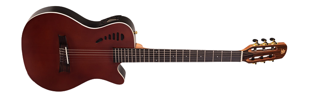 Violão Marquês VN-11CTSEQ Cutaway Tobacco Sunburst EQ - 6 Cordas com Equalizador