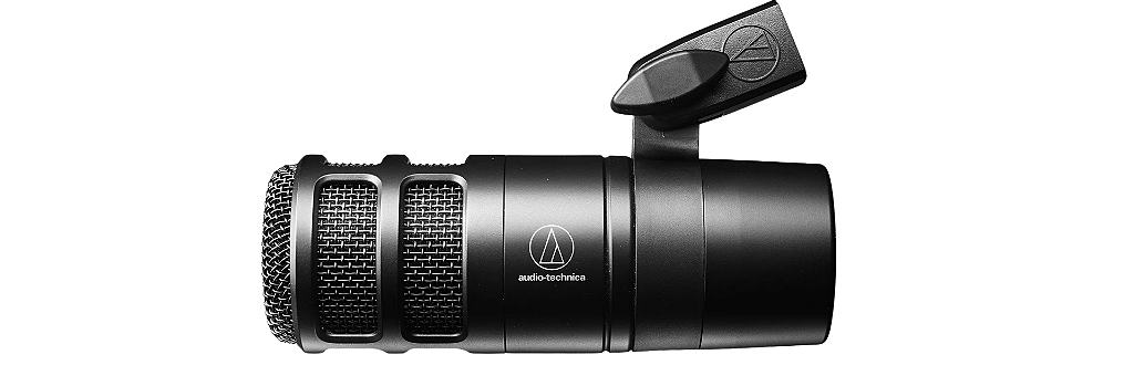 Microfone Audio-Technica AT2040 Dinamico Hipercardioide para Podcast e Streaming
