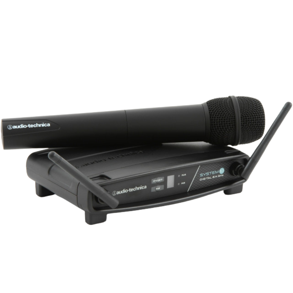 Sistema Sem Fio Audio-Technica ATW-1102 Digital Microfone de Mao