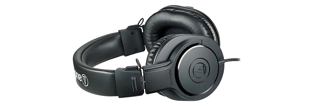Fone de Ouvido Audio-Technica ATH-M20X Profissional para Estudio e Monitoramento