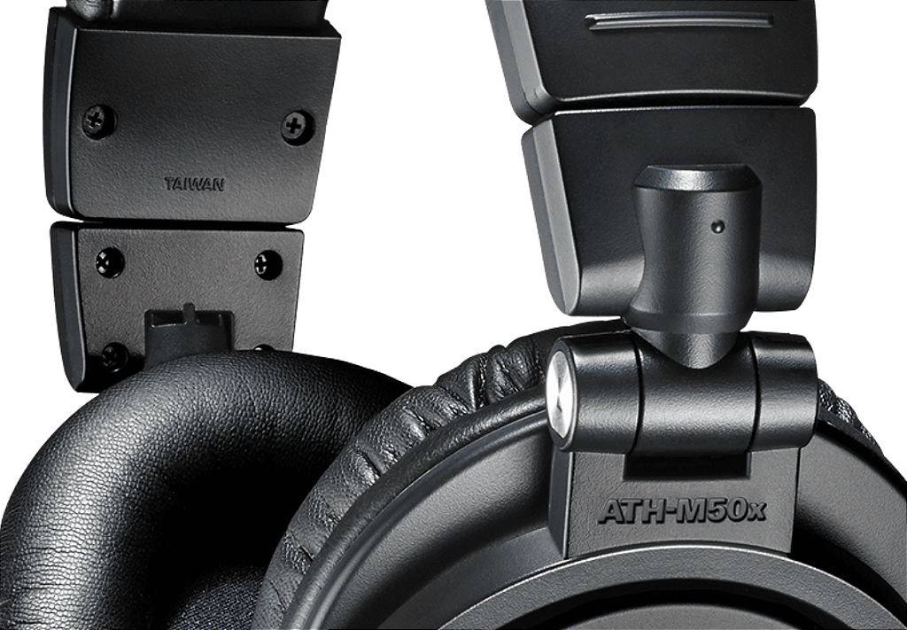 Fone de Ouvido Audio-Technica ATH-M50X Profissional para Estudio Monitoramento e Mixagem
