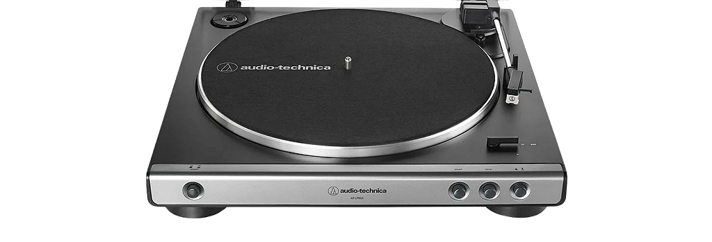 Toca-Discos Audio-Technica AT-LP60X-GM-C Automatico Belt-Drive Gun