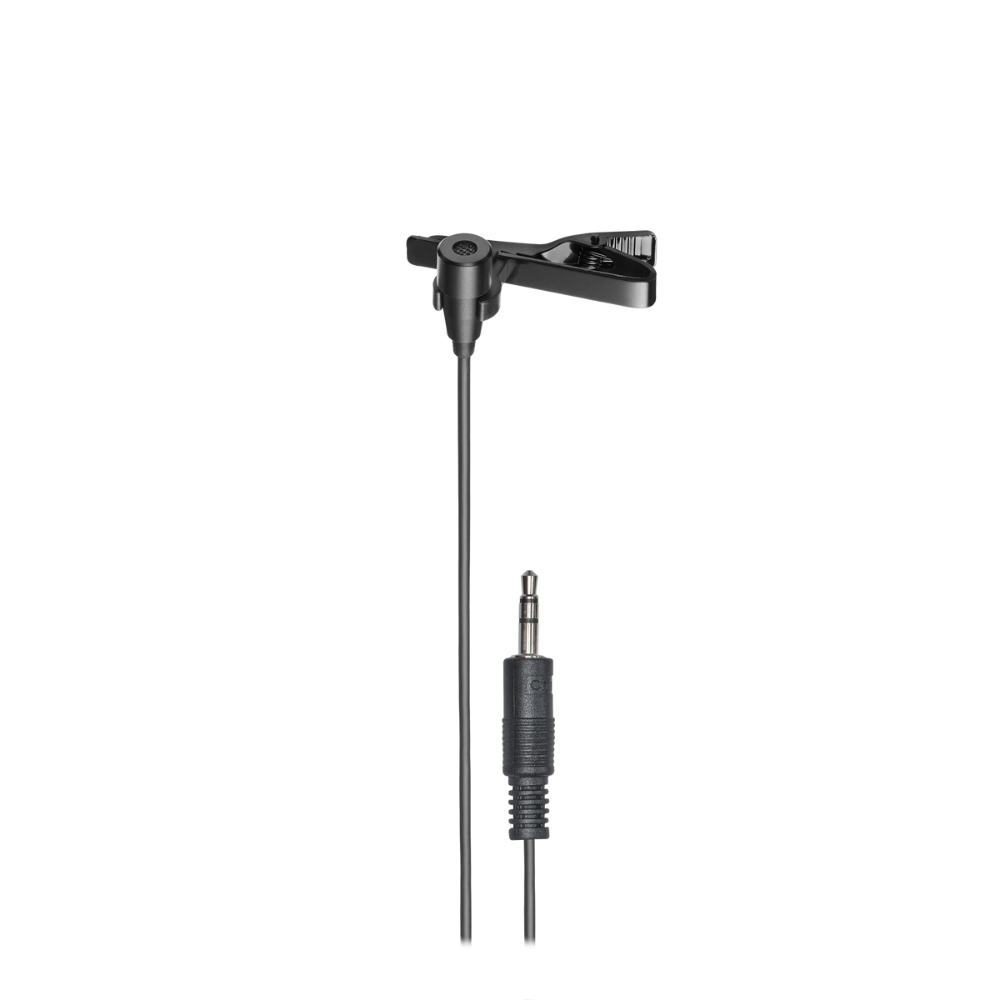 Microfone Audio-Technica ATR3350XIS de Lapela Omnidirecional para Smartphone e Camera