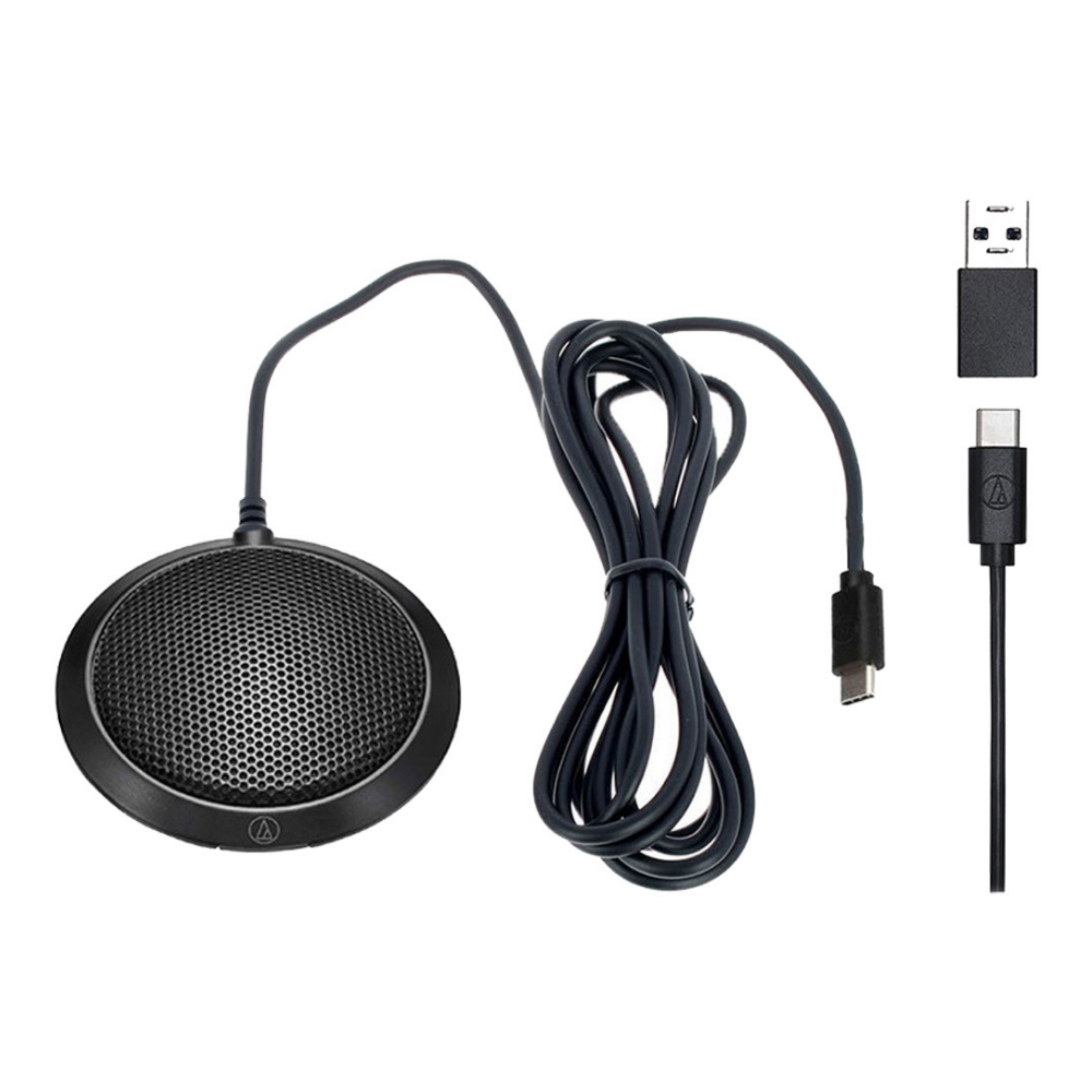 Microfone Audio-Technica ATR4697-USB de Superficie Boundary Omnidirecional para Reunioes