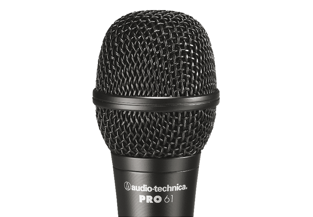 Microfone Audio-Technica PRO61 Profissional Dinamico Hipercardioide para Vocal Principal e Palco