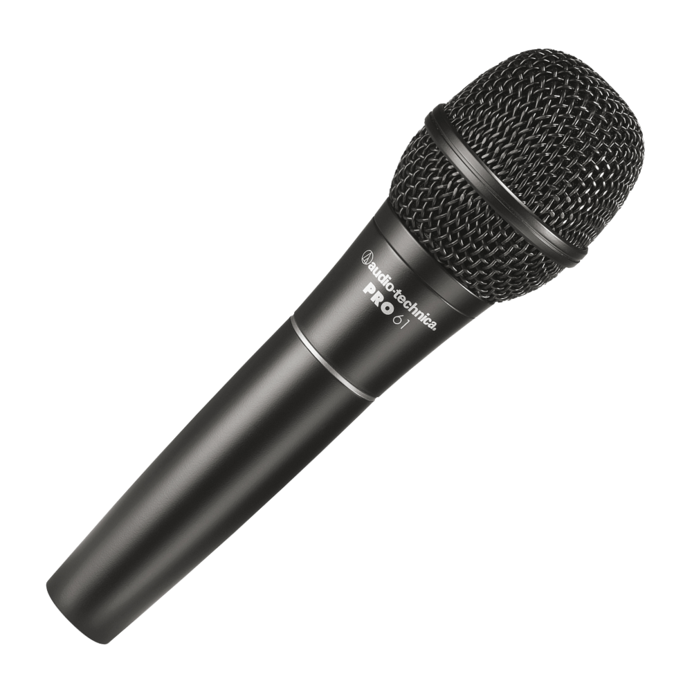 Microfone Audio-Technica PRO61 Profissional Dinamico Hipercardioide para Vocal Principal e Palco