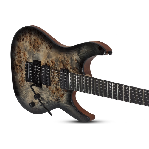 Guitarra Schecter C-6 Pro FR Charcoal Burst com Captadores Diamond Plus e Ponte Tune-O-Matic 3634