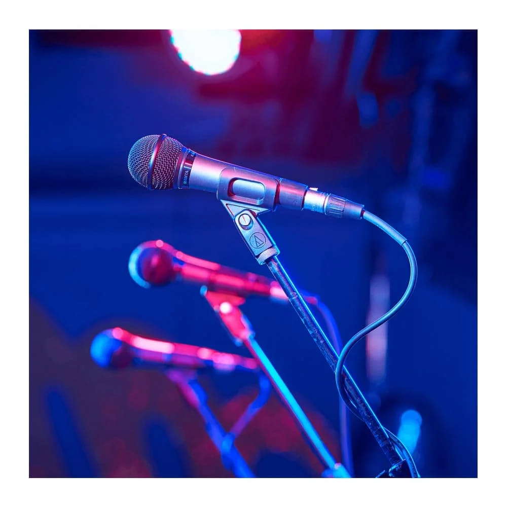 Microfone Audio-Technica ATM510 Dinâmico Cardioide para Instrumentos - Captação Versátil para Palco e Estúdio