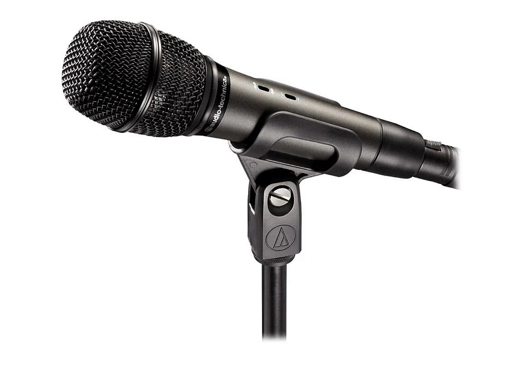 Microfone Audio-Technica ATM710 Condensador Cardioide para Instrumentos - Captação de Alta Fidelidade para Palco e Estúdio