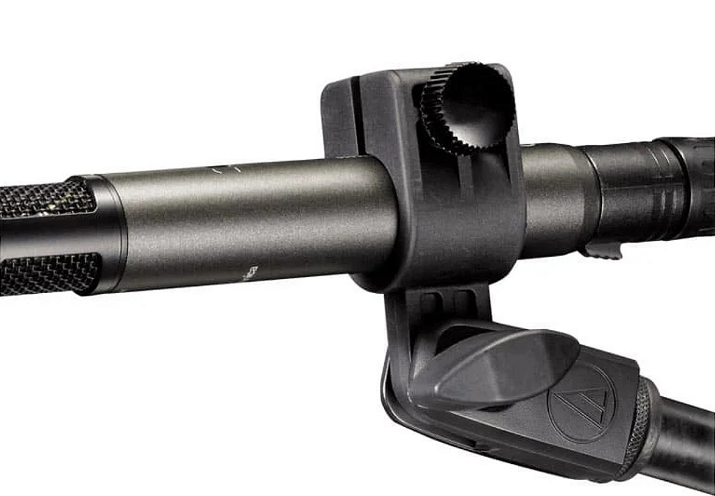 Microfone Audio-Technica ATM450 Condensador Side-Address para Instrumentos - Captação de Referência para Palco e Estúdio
