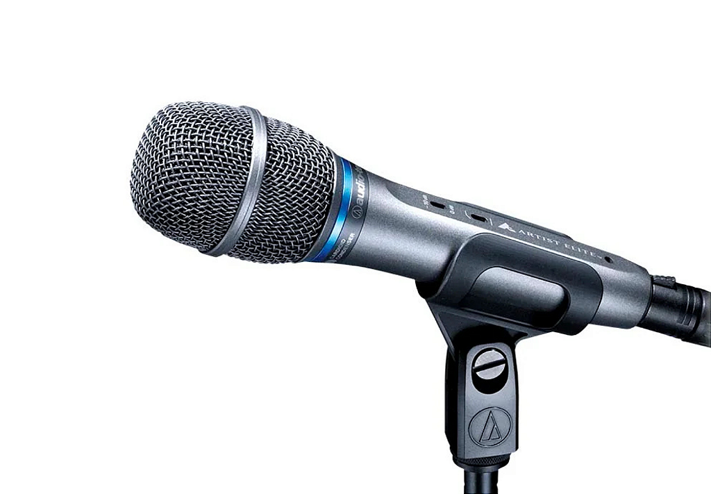 Microfone Condensador Cardioide Audio-Technica AE5400 para Vocais - Série Artist Elite Profissional com Elemento de Diafragma Grande