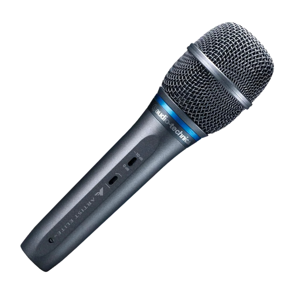 Microfone Condensador Cardioide Audio-Technica AE5400 para Vocais - Série Artist Elite Profissional com Elemento de Diafragma Grande