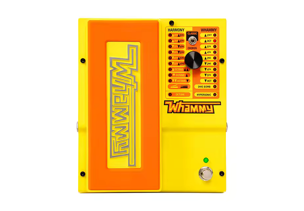 Pedal Pitch Shifter Digitech Whammy MN V MonoNeon Edition - Harmonizador Neon com 10 Whammy e 9 Harmonias