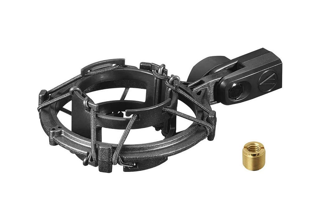 Kit Microfone Audio-Technica AT2035PK Cardióide com Headphone ATH-M20x e Braço Articulado
