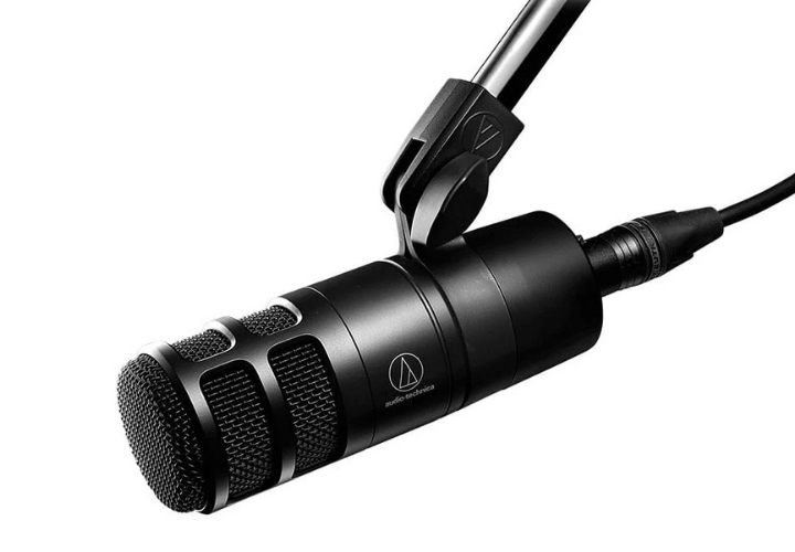 Microfone Audio-Technica AT2040USB Dinâmico Hypercardióide USB para Podcast e Streaming - Zero Latency e Mute Touch
