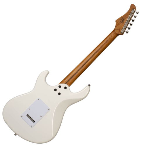 Guitarra Cort G260CS OW Olympic White com Captadores Voiced Tone HSS e Braço Roasted Maple