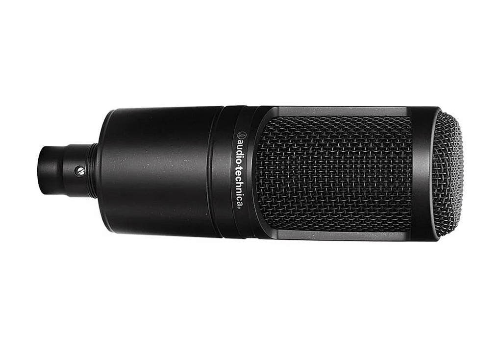 Kit Microfone Audio-Technica AT2041SP Estúdio com AT2020 Large Diaphragm e AT2021 Small Diaphragm - Cardióide para Vocais e Instrumentos
