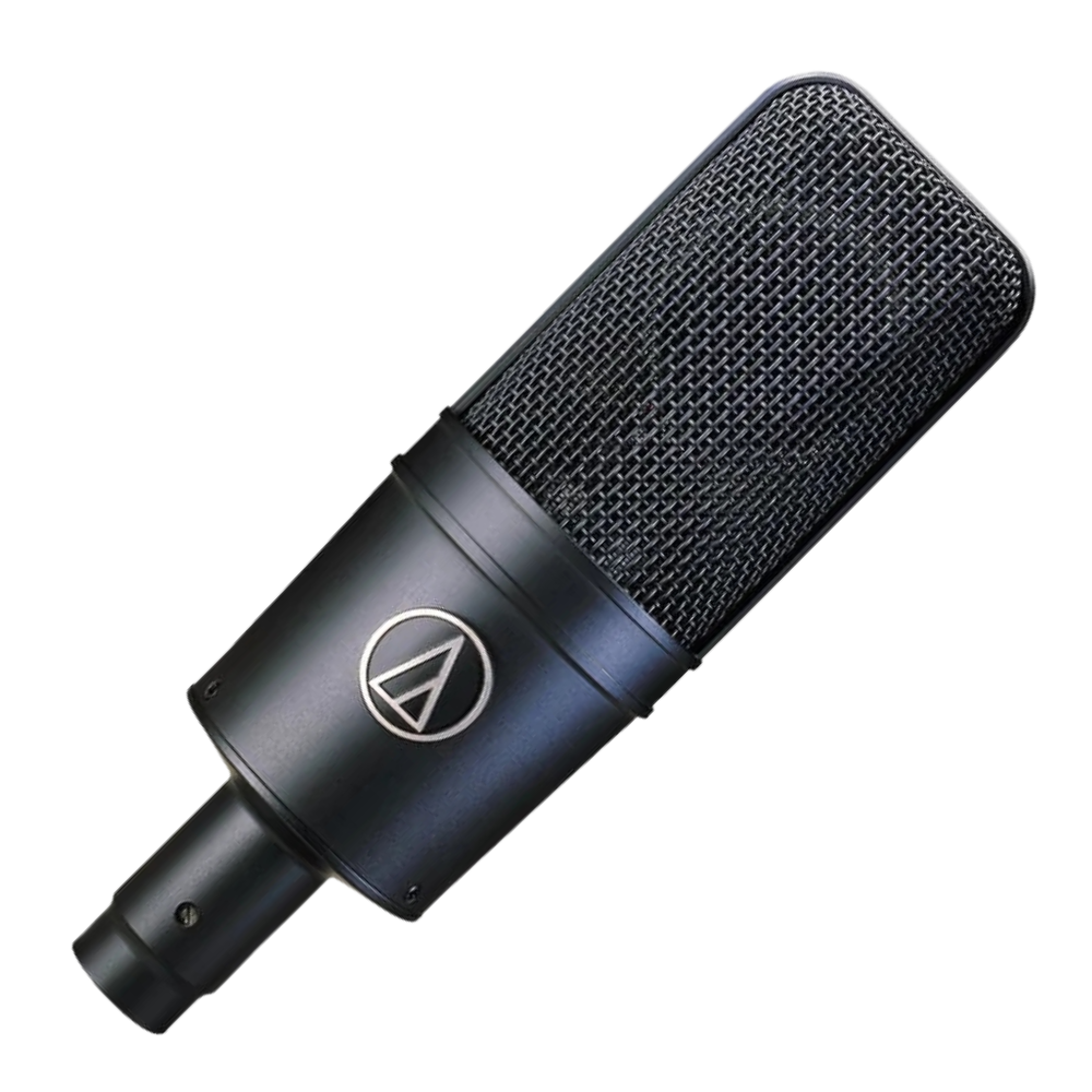 Microfone Audio-Technica AT4033a Condensador Cardióide Large Diaphragm - Estúdio Vocal com Shock Mount e Filtro HPF