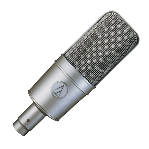 Microfone Audio-Technica AT4047/SV Condensador Cardióide Large Diaphragm - Estúdio Vocal com Shock Mount e Filtro HPF