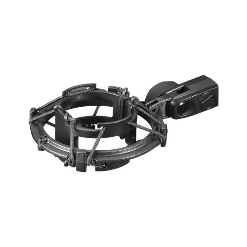 Shock Mount Audio-Technica AT8458A para Microfones AT4050 e AT4040 - Suspensão Elástica com Rosca 5/8" para Estúdio
