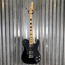 Guitarra Schecter PT Fastback Gloss Black com Captadores Schecter Diamond e Ponte Hipshot Hardtail 2145