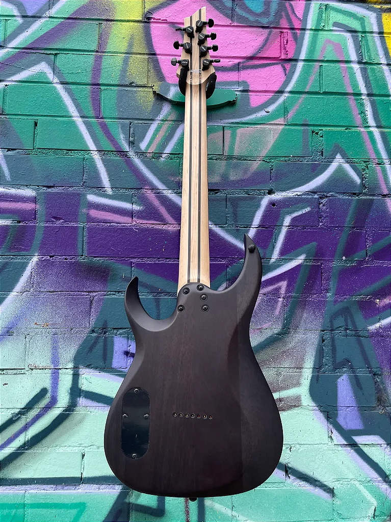 Guitarra Schecter Sunset-7 Extreme GG Grey Ghost 7 Cordas com Captadores Fishman Fluence Modern e Ponte Hipshot Hardtail 2572