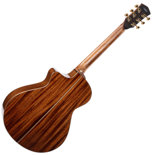 Violão Eletroacústico Cort Modern Black TBK Trans Black Gloss Modern Concert com Master Grade European Spruce e Fishman Matrix Infinity VT e Case