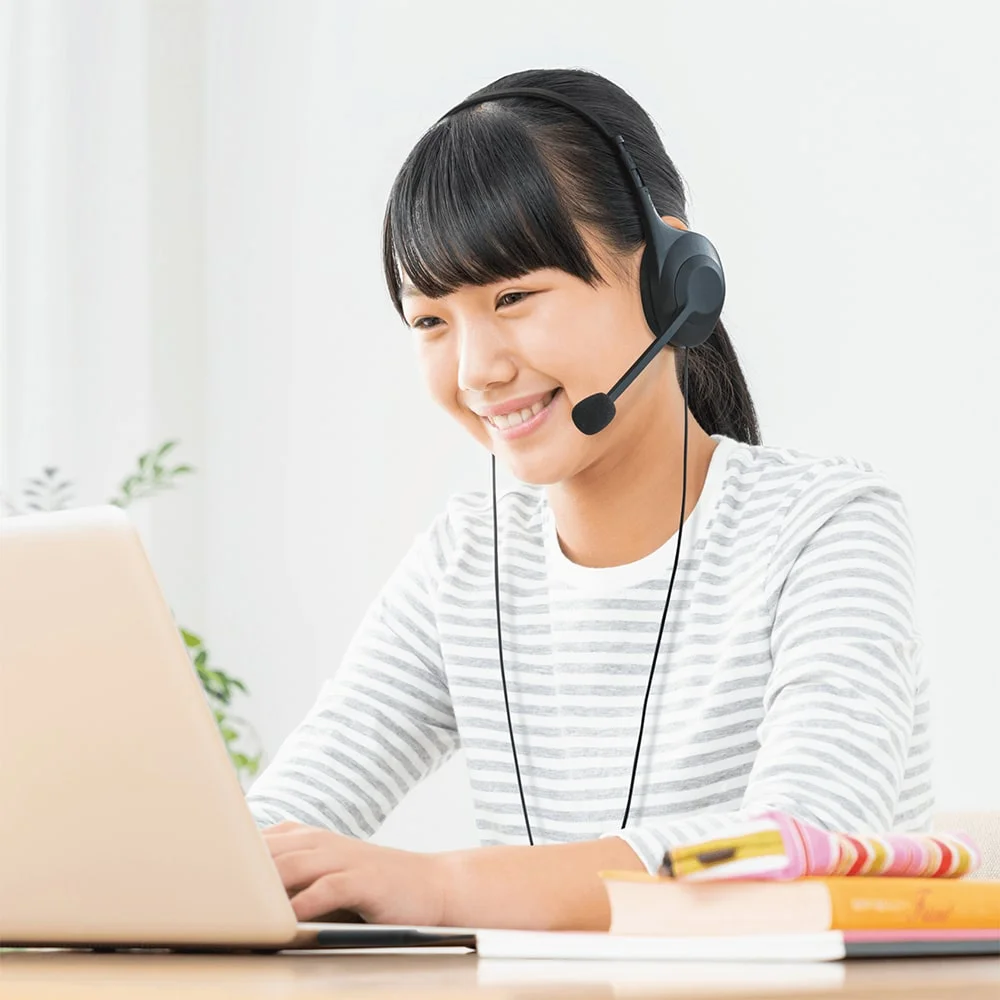 Headset Audio-Technica ATH-102USB Biauricular com Microfone Noise-Cancelling e Conexão USB-A/C