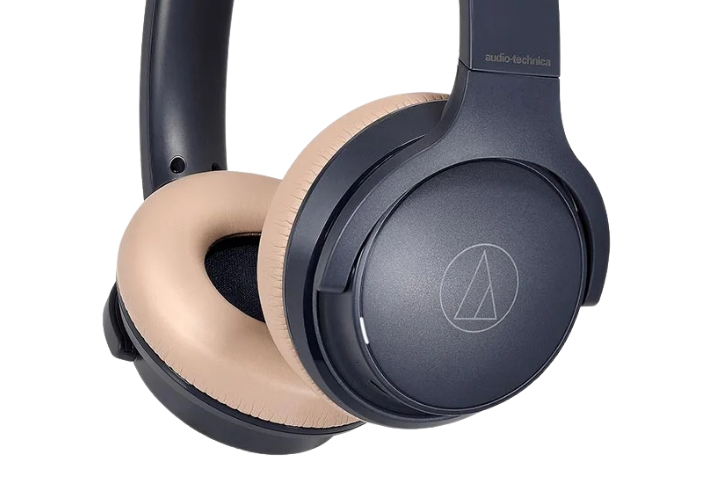 Fone de Ouvido Bluetooth Audio-Technica ATH-S220BTNBG Azul/Bege com 60h de Bateria e Carga Rápida