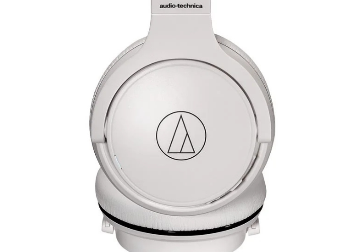 Fone de Ouvido Bluetooth Audio-Technica ATH-S220BTWH Branco com 60h de Bateria e Carga Rápida